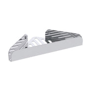 Portaoggetti angolare doccia in acciaio inox lucido Lineabeta collezione Filo by CeramicStore | Lo specialista del tuo bagno