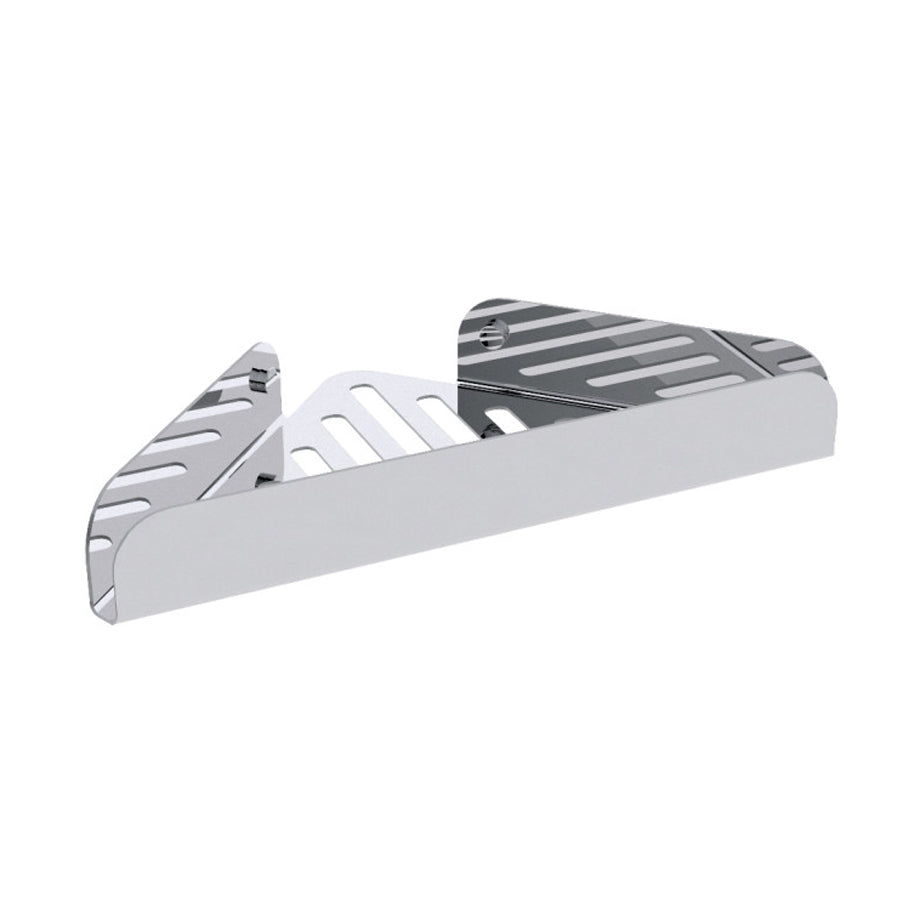 Portaoggetti angolare doccia in acciaio inox lucido Lineabeta collezione Filo by CeramicStore | Lo specialista del tuo bagno