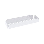 Portaoggetti doccia rettangolare a muro in alluminio verniciato bianco Lineabeta collezione Filo by CeramicStore | Lo specialista del tuo bagno