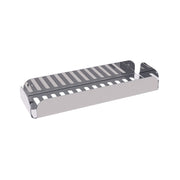 Portaoggetti doccia rettangolare a muro in acciaio inox lucido Lineabeta collezione Filo by CeramicStore | Lo specialista del tuo bagno