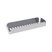 Portaoggetti doccia rettangolare a muro in acciaio inox satinato Lineabeta collezione Filo by CeramicStore | Lo specialista del tuo bagno