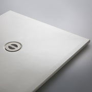 Piatto doccia rettangolare in ceramica SoloDue cm 160x80 Bianco cotone