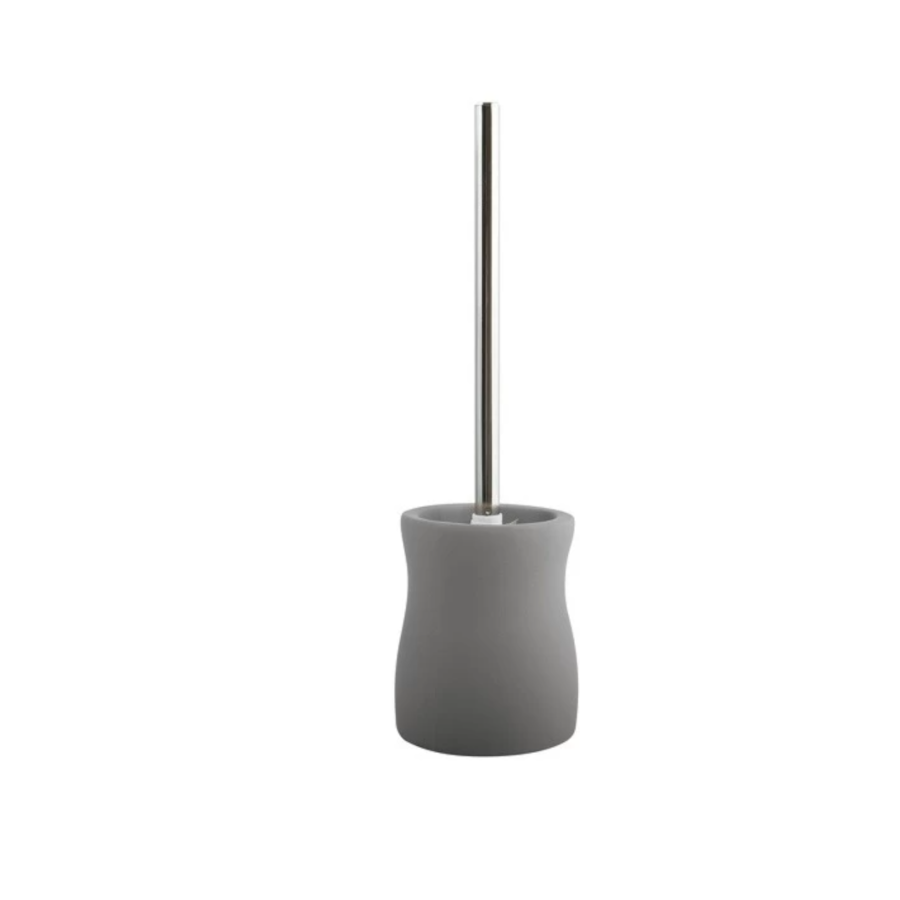 Porta Scopino in ceramica di colore grigio collezione Athena by CeramicStore | Lo specialista del tuo bagno
