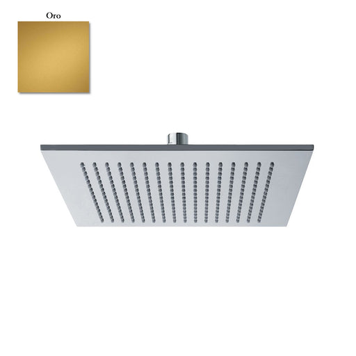 Soffione Parigi 300mm monogetto e ispezionabile oro by CeramicStore | Lo specialista del tuo bagno