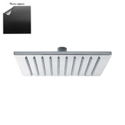 Soffione Calais 200mm monogetto e ispezionabile nero by CeramicStore | Lo specialista del tuo bagno