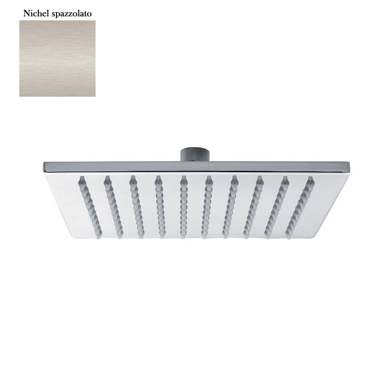 Soffione Calais 250mm monogetto e ispezionabile nichel by CeramicStore | Lo specialista del tuo bagno