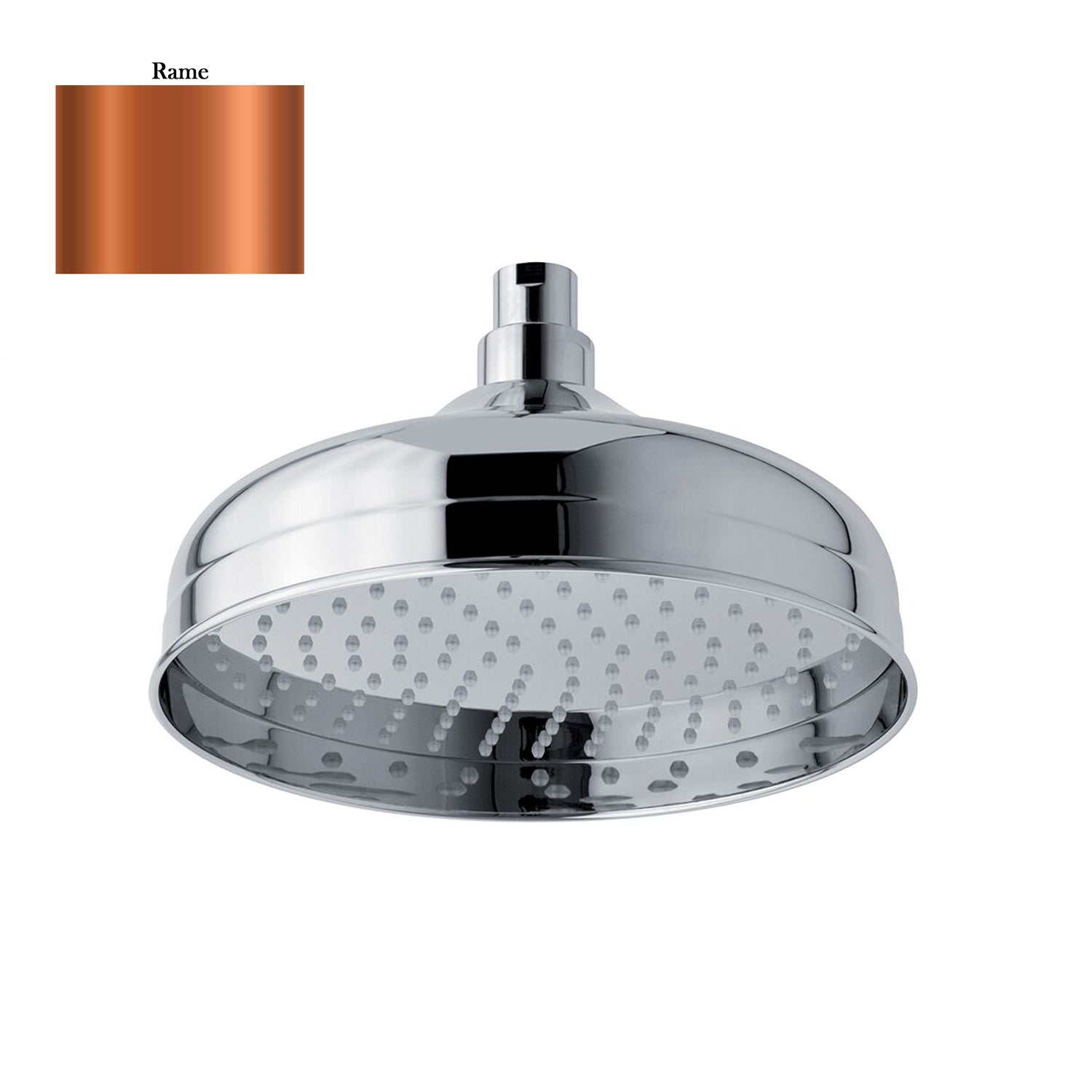 Soffione Lord AC 150mm monogetto e ispezionabile rame by CeramicStore | Lo specialista del tuo bagno
