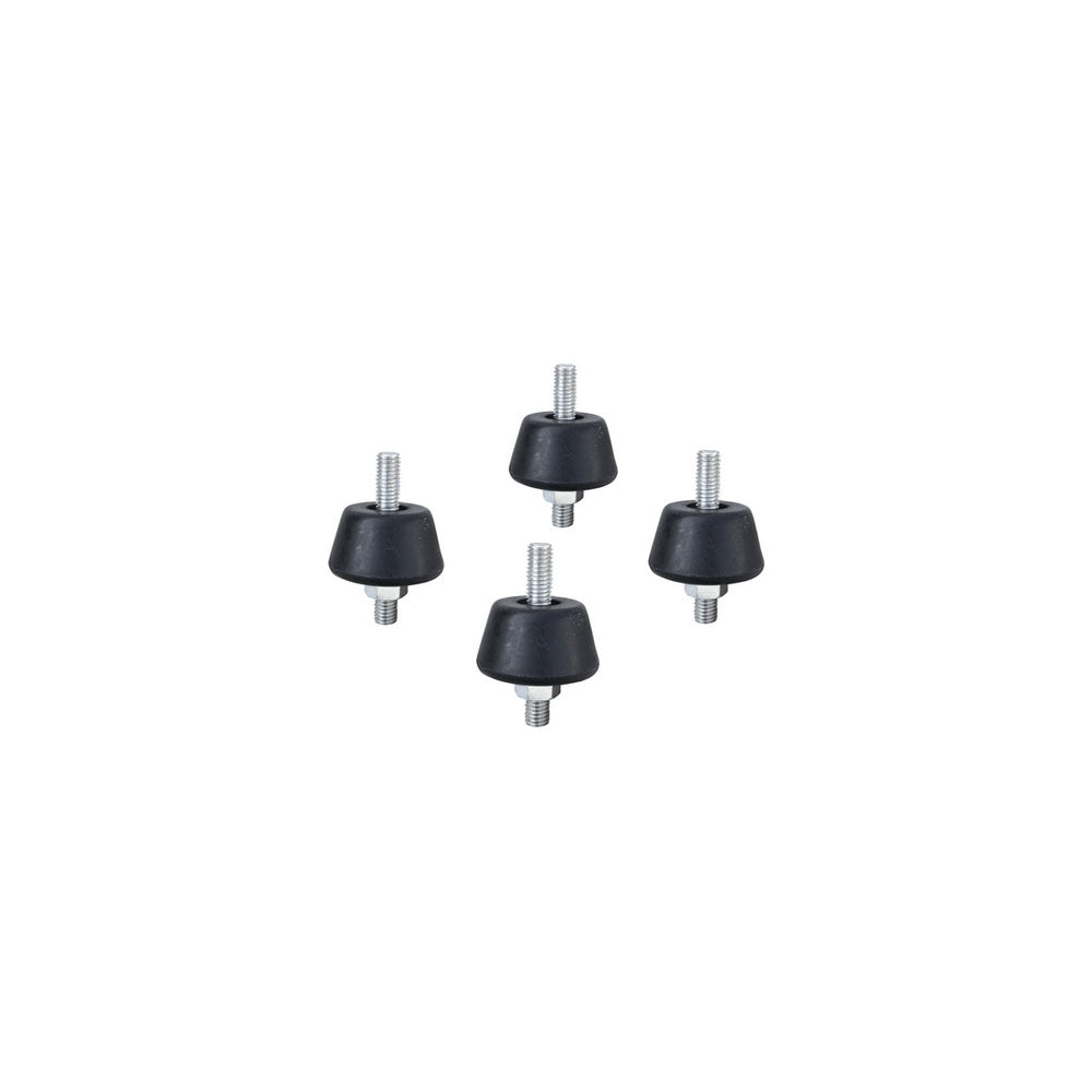 Busta n° 4 piedini antivibranti con dadi di fissaggio by CeramicStore | Lo specialista del tuo bagno