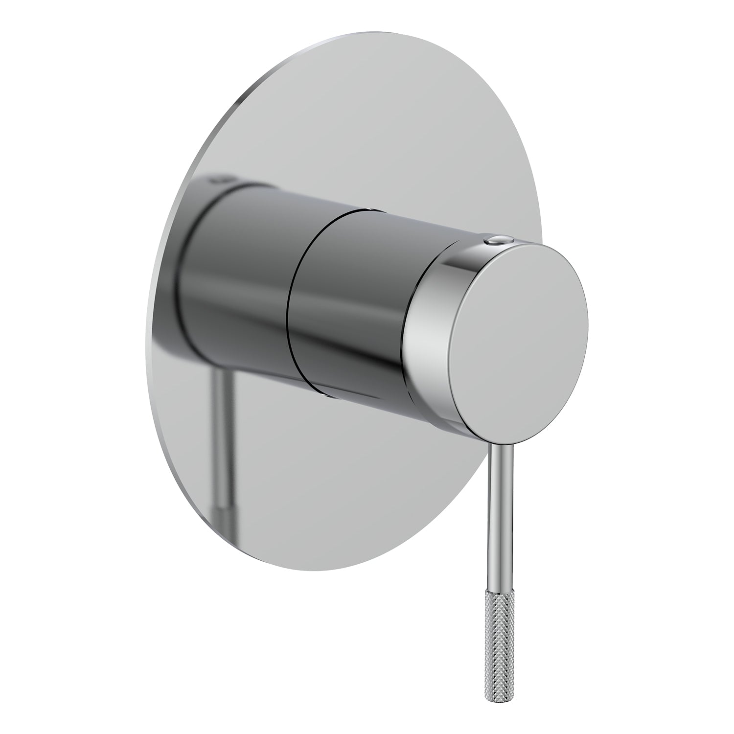 Miscelatore doccia RubiFlux York completo di corpo incasso in ottone, piastra e leva cromati by CeramicStore | Lo specialista del tuo bagno