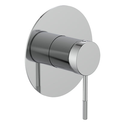 Miscelatore doccia RubiFlux York completo di corpo incasso in ottone, piastra e leva cromati by CeramicStore | Lo specialista del tuo bagno