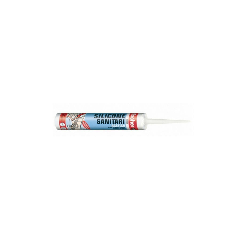 Silicone sanitario acetico bianco Fischer resistente alla muffa by CeramicStore | Lo specialista del tuo bagno