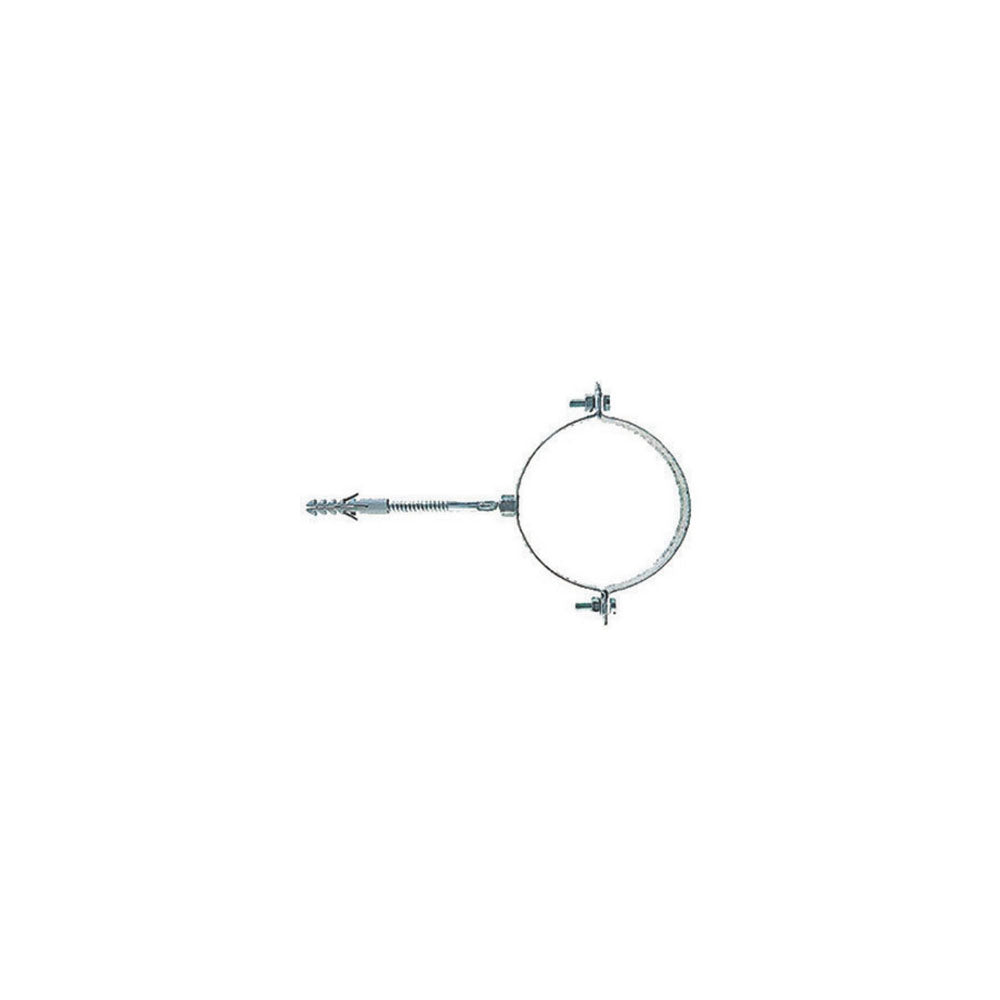 Collare tondo Fischer in acciaio zincato SCP T diam. 120 by CeramicStore | Lo specialista del tuo bagno
