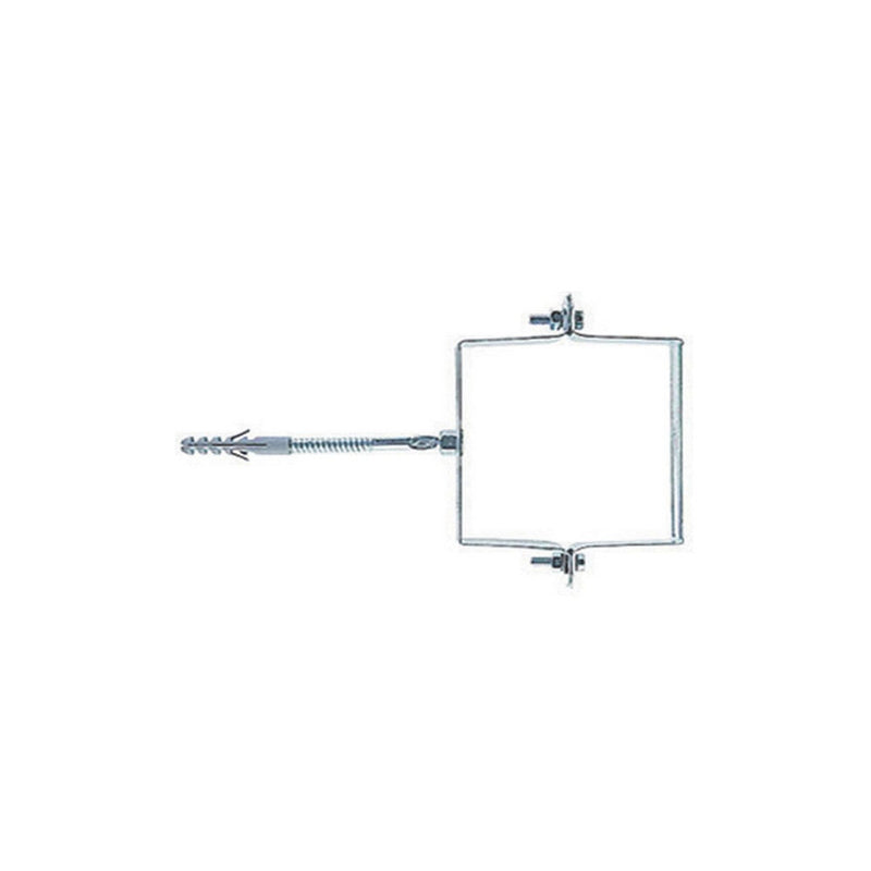 Collare quadro Fischer in acciaio pre-verniciato SCP-V Q 80x80 by CeramicStore | Lo specialista del tuo bagno