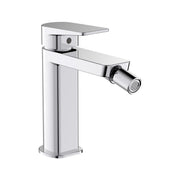 Miscelatore monocomando Bidet RubiFlux Dock in ottone cromato completo di piletta click clack by CeramicStore | Lo specialista del tuo bagno