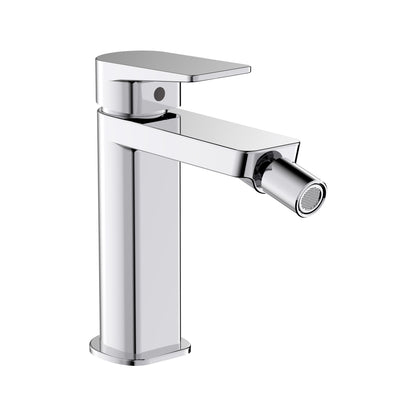Miscelatore monocomando Bidet RubiFlux Dock in ottone cromato completo di piletta click clack by CeramicStore | Lo specialista del tuo bagno