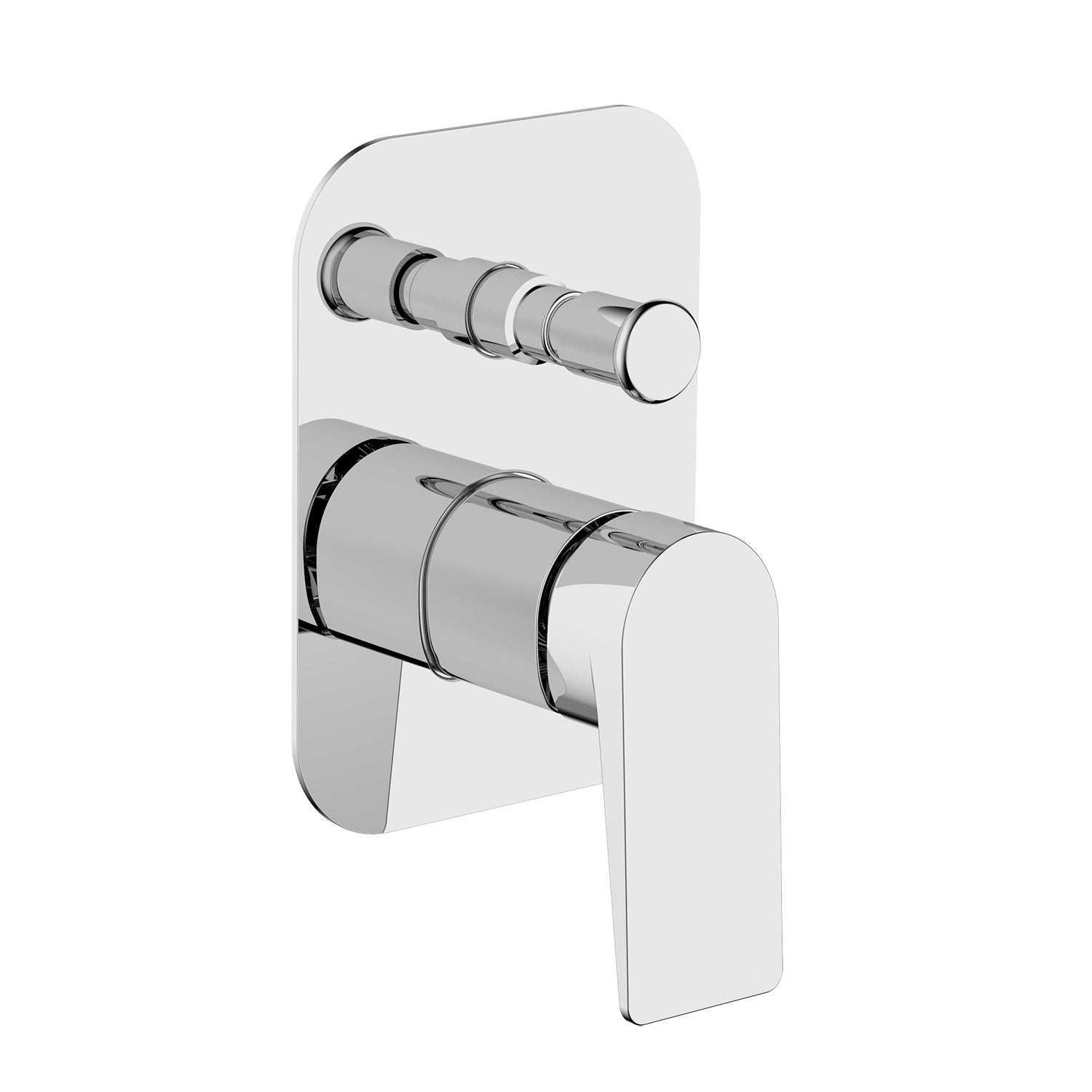 Miscelatore Doccia con Deviatore Dock in ottone cromato completo di corpo incasso by CeramicStore | Lo specialista del tuo bagno
