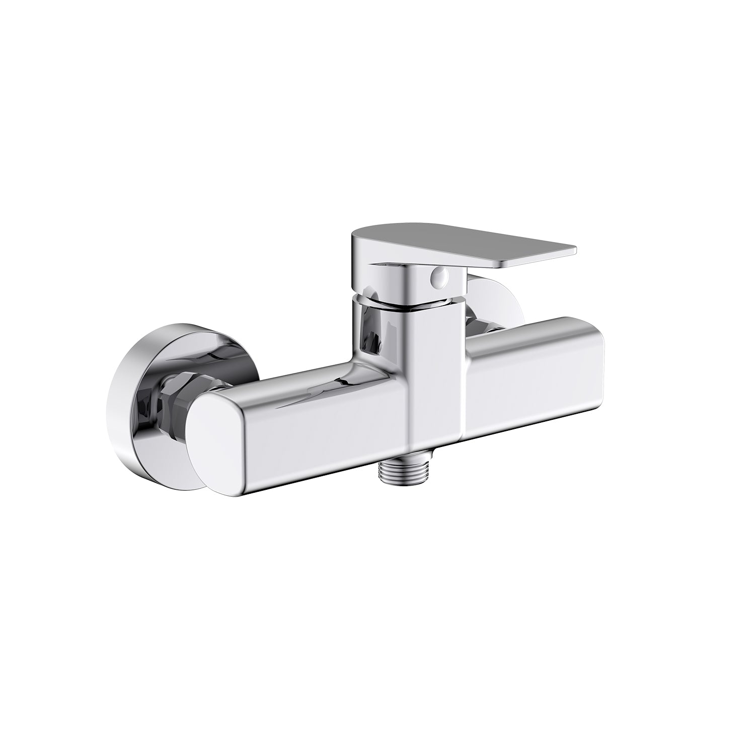 Miscelatore Doccia esterno senza set doccia Dock in ottone cromato lucido by CeramicStore | Lo specialista del tuo bagno