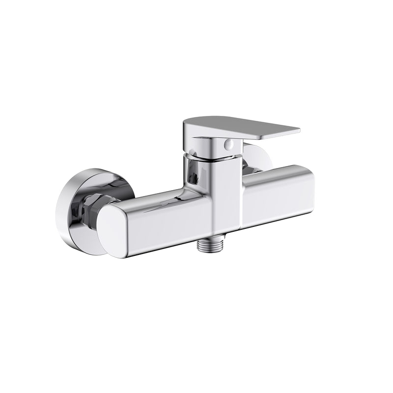 Miscelatore Doccia esterno senza set doccia Dock in ottone cromato lucido by CeramicStore | Lo specialista del tuo bagno