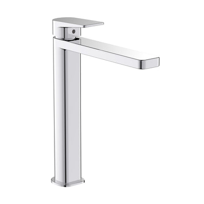 Miscelatore monocomando Lavabo Alto Dock in ottone cromato completo di piletta click clack by CeramicStore | Lo specialista del tuo bagno