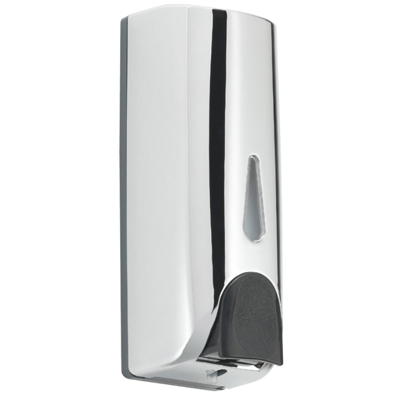 Dispenser sapone o disinfettante mani a parete di Gedy modello Squid - Cromato by CeramicStore | Lo specialista del tuo bagno