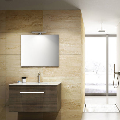 Mobile bagno sospeso modello Onik Noce Tranchà¨ by CeramicStore | Lo specialista del tuo bagno