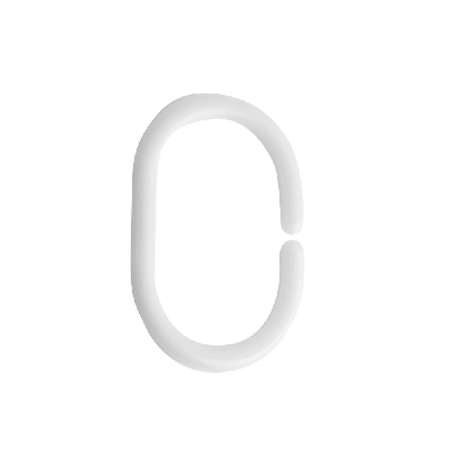 Ganci per fissaggio tenda doccia 12 pezzi by CeramicStore | Lo specialista del tuo bagno