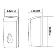 Distributore automatico di sapone liquido o igienizzante in gel modello Boston. In ABS bianco by CeramicStore | Lo specialista del tuo bagno