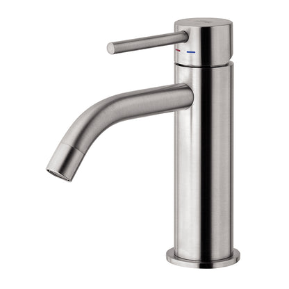 Paffoni miscelatore lavabo in ottone finitura Steel Looking effetto acciaio. Light Exclusive Edition by CeramicStore | Lo specialista del tuo bagno