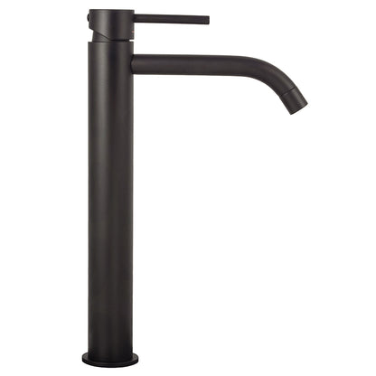 Miscelatore lavabo alto Paffoni Light Exclusive Edition in ottone rifinito nero opaco by CeramicStore | Lo specialista del tuo bagno