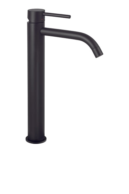 Miscelatore lavabo alto Paffoni Light Exclusive Edition in ottone rifinito nero opaco by CeramicStore | Lo specialista del tuo bagno