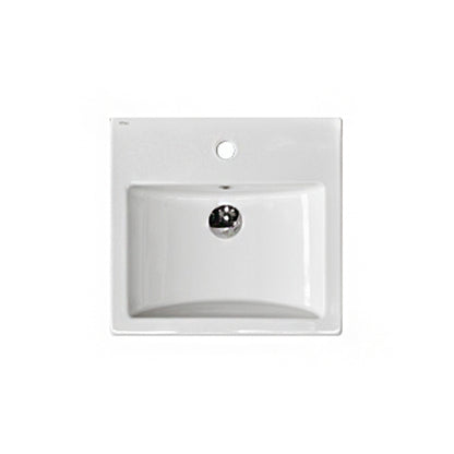 Lavabo da appoggio Althea modello Ios - misura cm 50x48