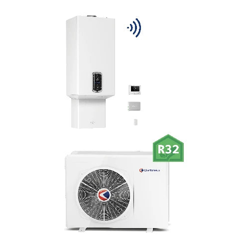 Sistema ibrido mira advance hybrid link r32 caldaia 30 kw pompa 12 0 kw