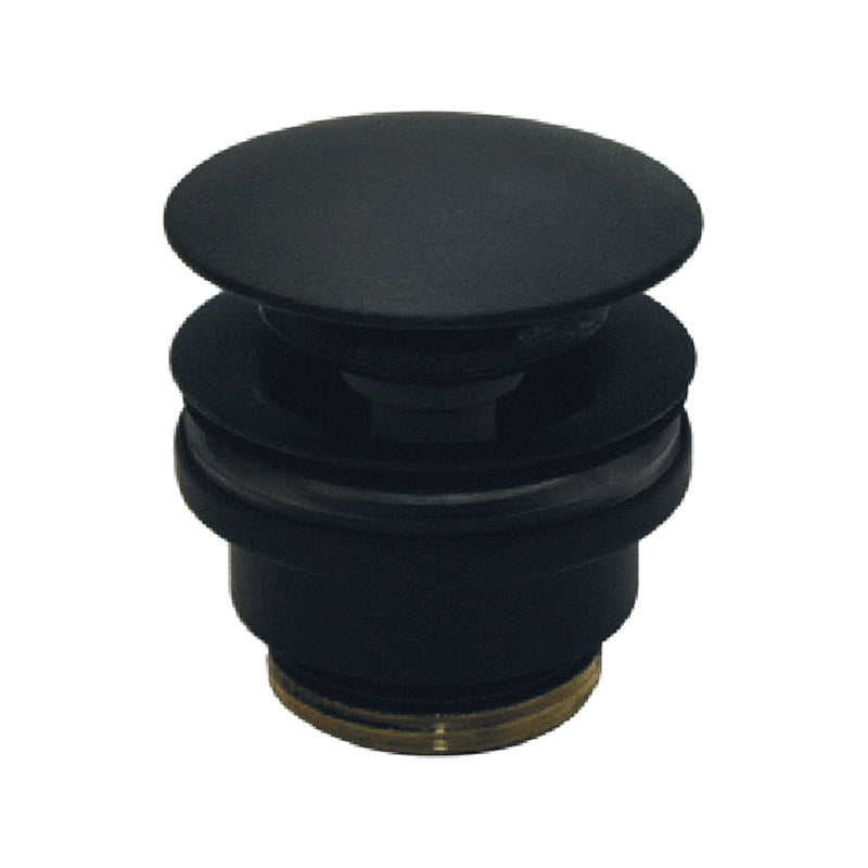 Piletta click clack con troppo pieno Paffoni Light Exclusive Edition versione Nero Opaco by CeramicStore | Lo specialista del tuo bagno