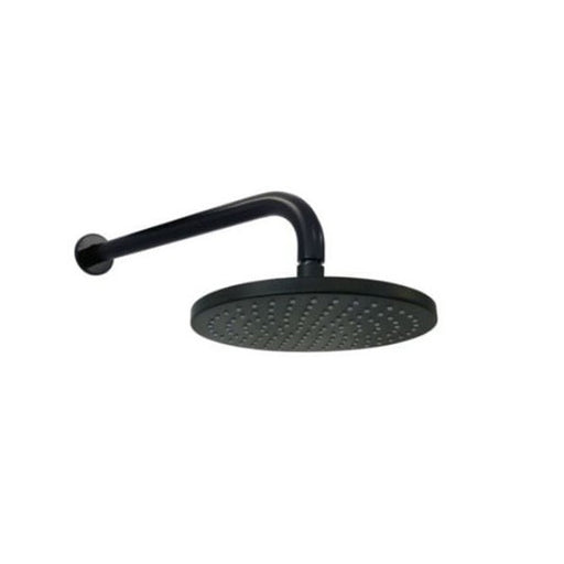 Soffione doccia tondo Paffoni Master diametro 225 mm con braccio doccia da 40 cm linea Exclusive Edition Nero Opaco by CeramicStore | Lo specialista del tuo bagno