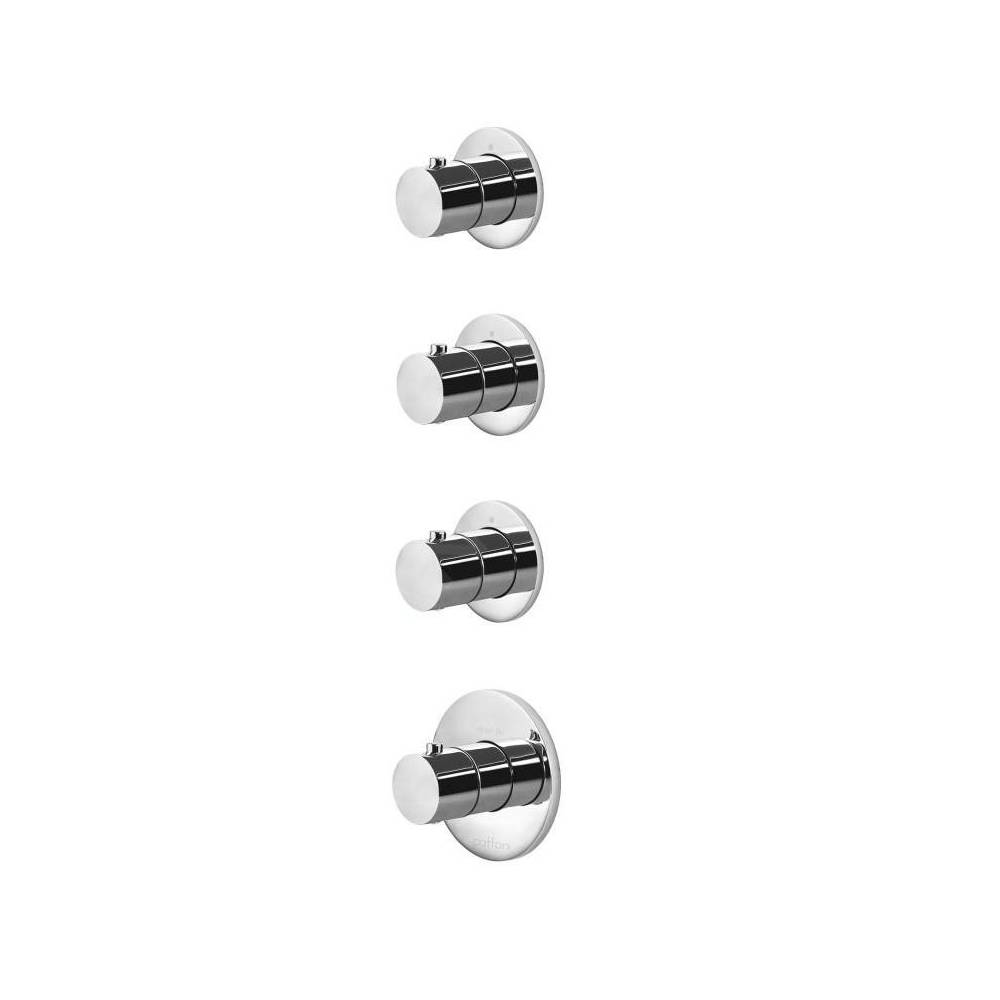 Set Esterno doccia Termostatico ad Incasso 3 Funzioni serie Modular Box modello Mde019cr Cromo Paffoni by CeramicStore | Lo specialista del tuo bagno