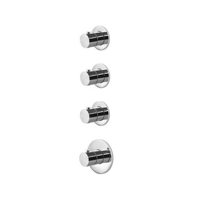 Set Esterno doccia Termostatico ad Incasso 3 Funzioni serie Modular Box modello Mde019cr Cromo Paffoni by CeramicStore | Lo specialista del tuo bagno