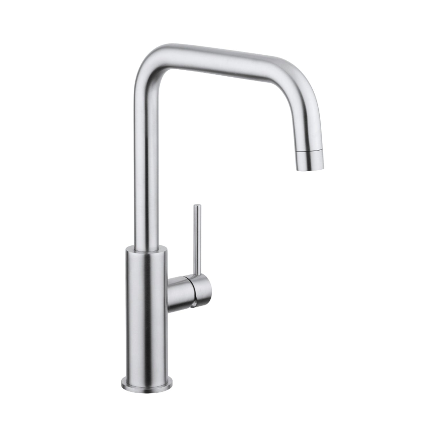 Miscelatore cucina in acciaio Inox 316L Satinato modello Kitchen leva liscia di Tubico by CeramicStore | Lo specialista del tuo bagno