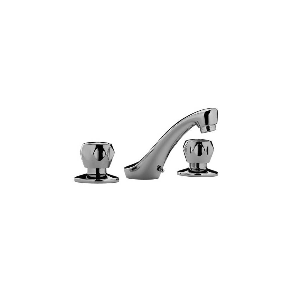Batteria lavabo 3 Fori serie Danubio modello DA056CR Cromo Paffoni by CeramicStore | Lo specialista del tuo bagno