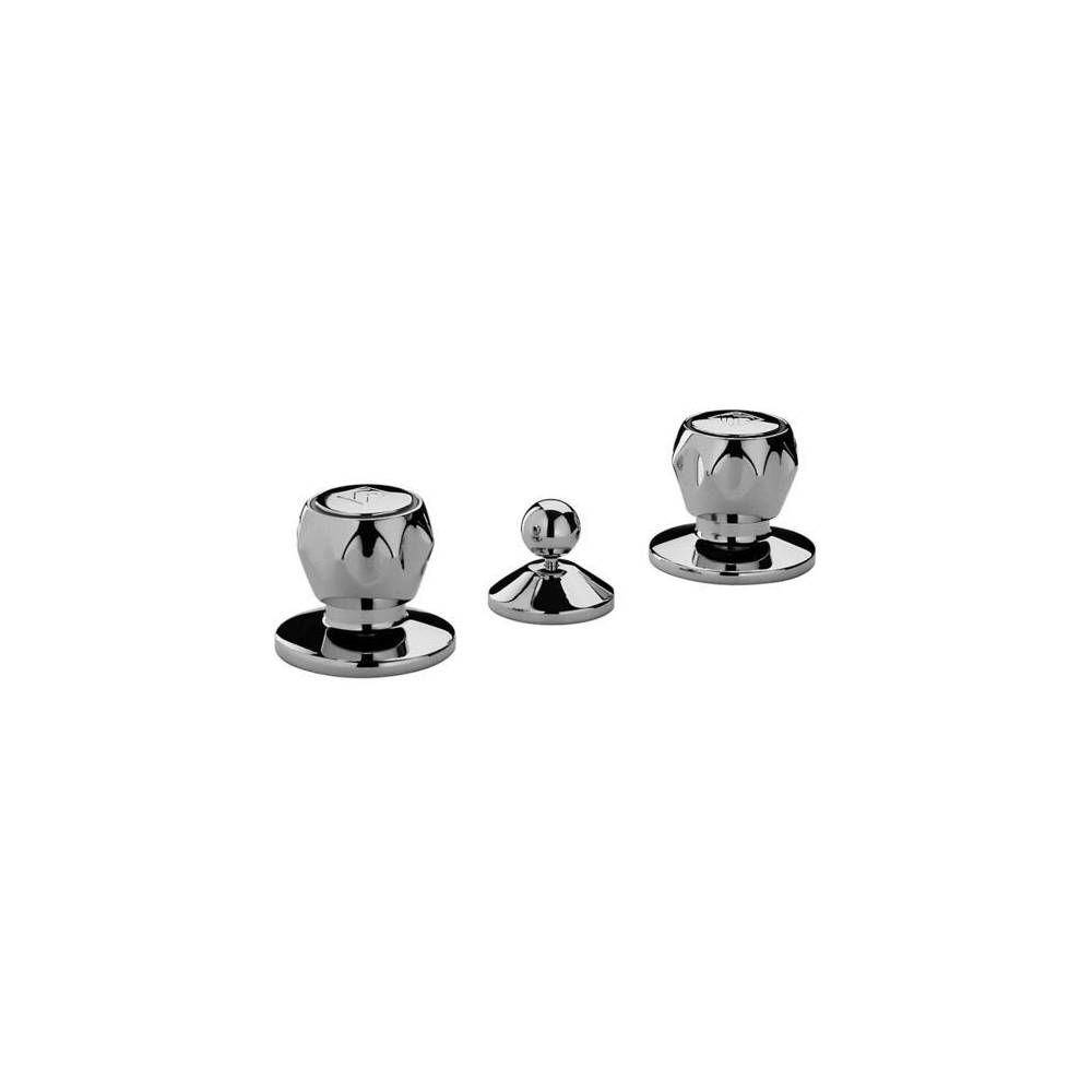 Batteria Bidet 3 Fori Con Scarico serie Danubio modello DA116CR Cromo Paffoni by CeramicStore | Lo specialista del tuo bagno
