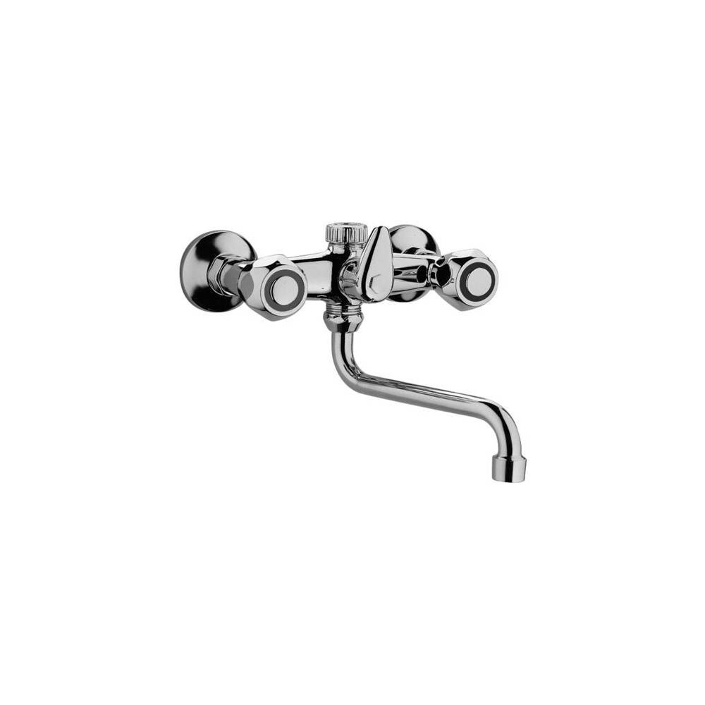 Miscelatore Lavello con attacco lavatrice serie Danubio modello DA169CR Cromo Paffoni by CeramicStore | Lo specialista del tuo bagno