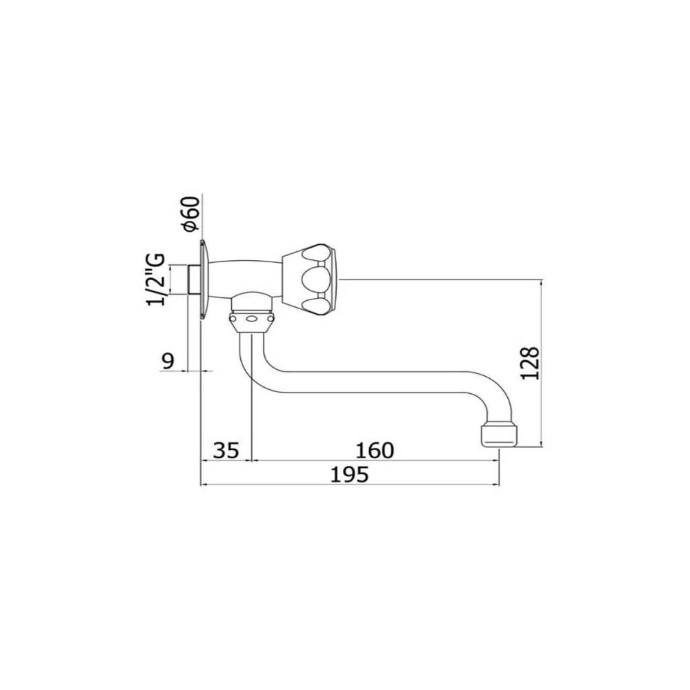 Rubinetto lavabo serie Danubio modello DA202CR Cromo Paffoni by CeramicStore | Lo specialista del tuo bagno