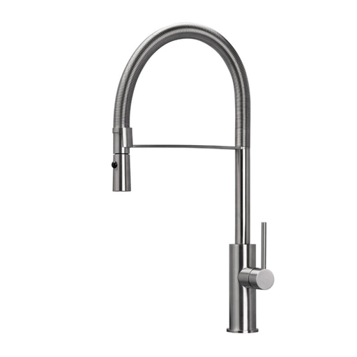 Miscelatore cucina in acciaio Inox 316L con doccetta e canna a molla Kitchen di Tubico by CeramicStore | Lo specialista del tuo bagno