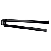 Porta asciugamani a snodo in Acciaio Inox Gedy serie Stelvio - Nero Matt by CeramicStore | Lo specialista del tuo bagno