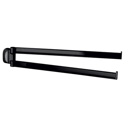Porta asciugamani a snodo in Acciaio Inox Gedy serie Stelvio - Nero Matt by CeramicStore | Lo specialista del tuo bagno