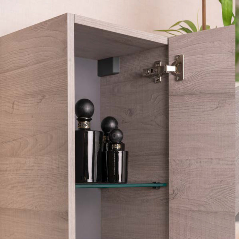 Colonna Bagno Sospesa cm 32x140 h modello 'Persona' colore Cenere by CeramicStore | Lo specialista del tuo bagno