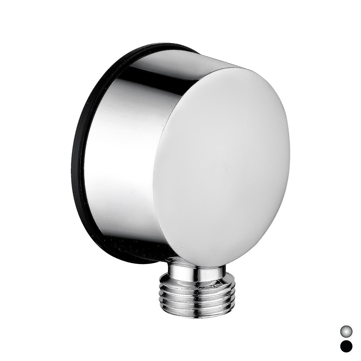 Presa acqua tonda piatta Ã¸ 57,5 mm RubiFlux - Cromo