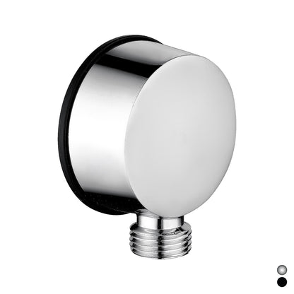Presa acqua tonda piatta Ã¸ 57,5 mm RubiFlux - Cromo