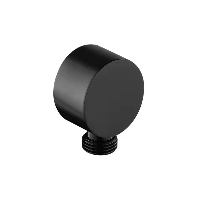 Presa acqua tonda piatta ø57,5 mm RubiFlux - Nero Opaco