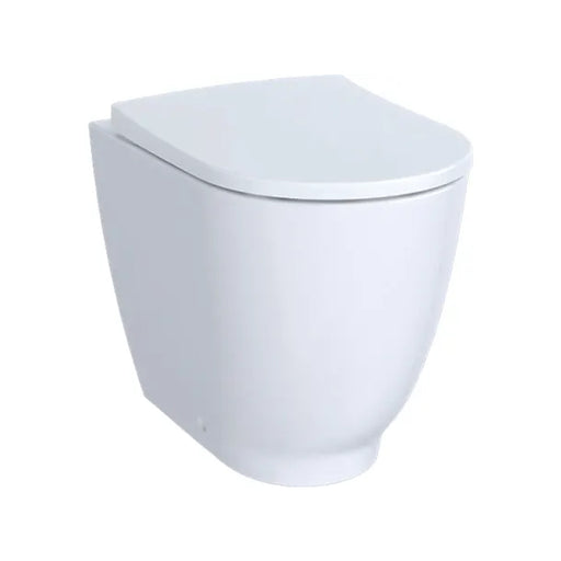 Vaso filomuro con scarico universale e sedile soft close modello Acanto Geberit cm 51