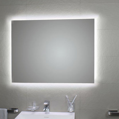 Specchio da bagno 90x70 cm modello Perimetrale Ambiente con led Koh-I-Noor by CeramicStore | Lo specialista del tuo bagno